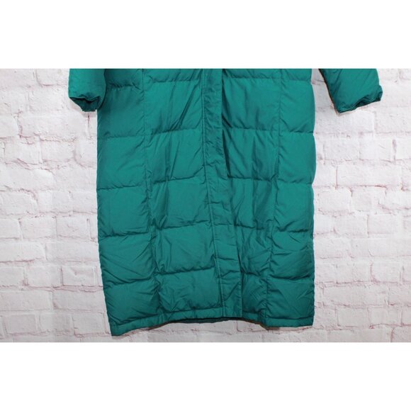 LL Bean Ultrawarm Coat Long Quilted Full Zip Spruce Size L Pet - Picture 3 of 12